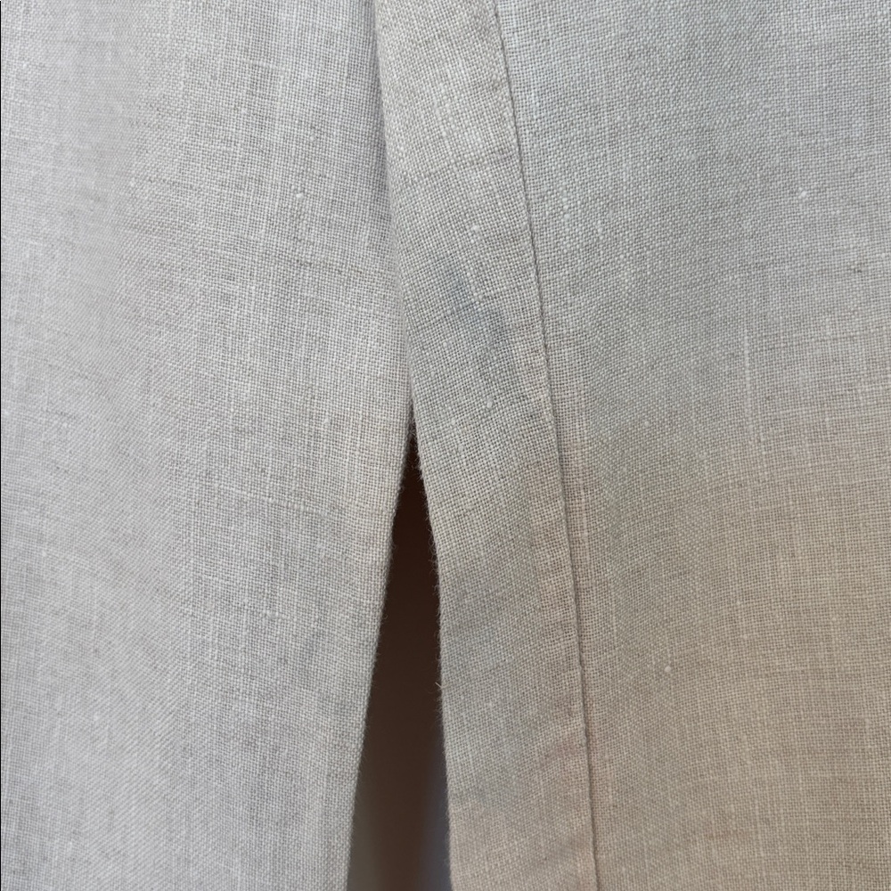 DISSH Norah Flax Natural Linen Pants Wide Leg - Picture 7 of 15
